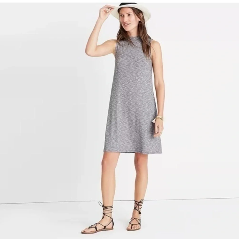 NWT Madewell Marled Mockneck Swingy Tank Dress size XS